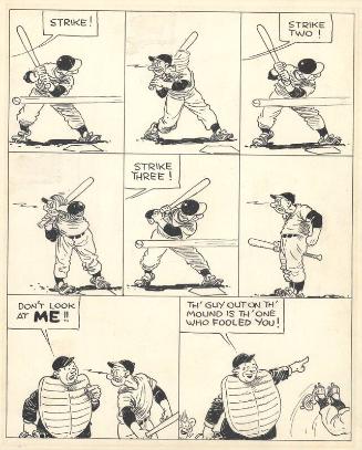 Strike! cartoon, undated