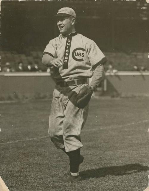 Frank Chance Throwing photograph, 1909