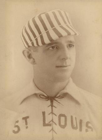 Charles Comiskey Portrait photograph, between 1883 and 1889