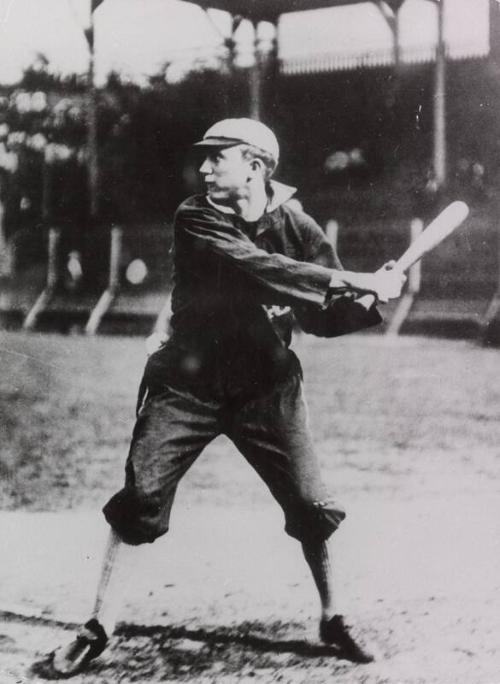 Ty Cobb Batting photograph, 1905 or 1906