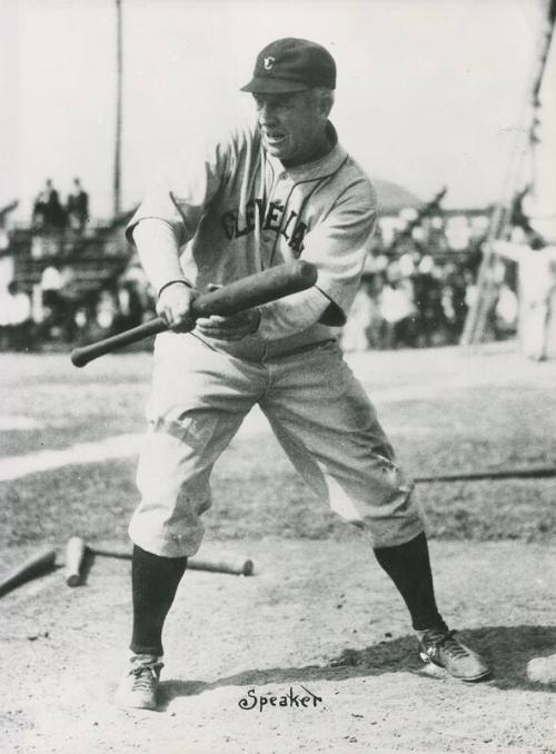 Tris Speaker Bunting photograph, 1924 or 1925