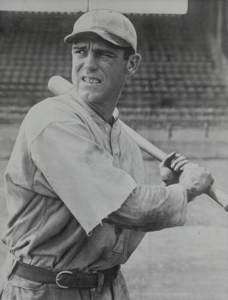 George Sisler Batting photograph, 1922 September