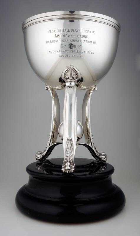 Cy Young American League Players trophy, 1908 August 13