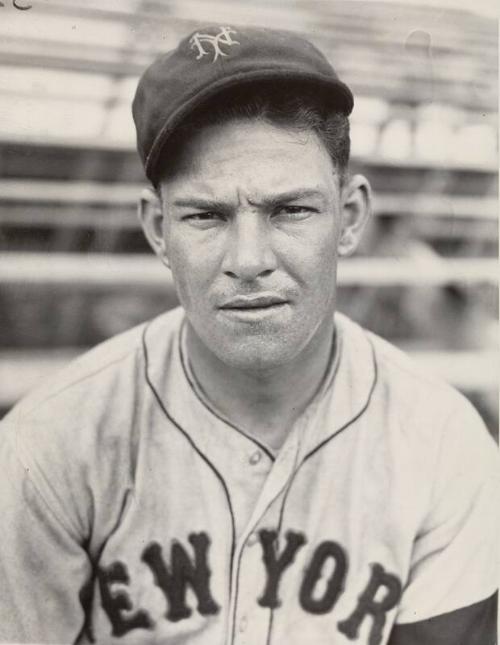 Mel Ott photograph, between 1933 and 1937