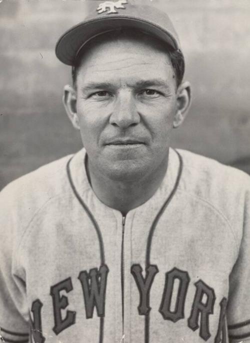 Mel Ott photograph, between 1940 and 1947