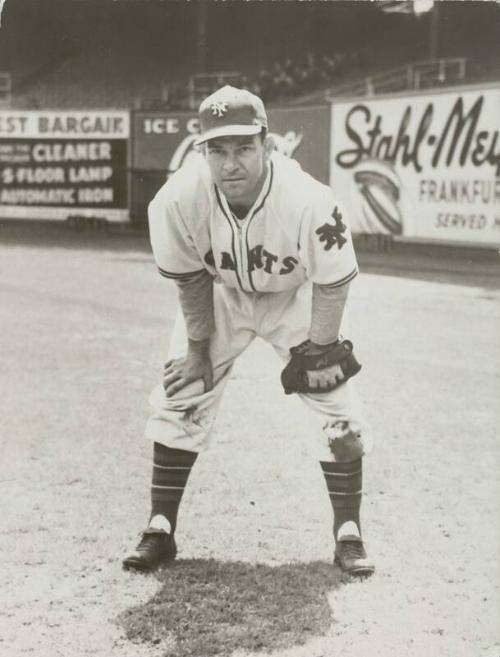 Mel Ott photograph, 1940 or 1941