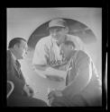 Larry MacPhail and Tom Meany negatives, undated