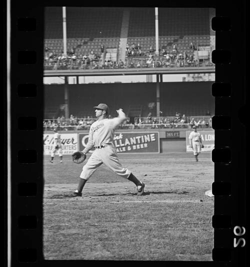 Dolph Camilli negatives, probably 1940