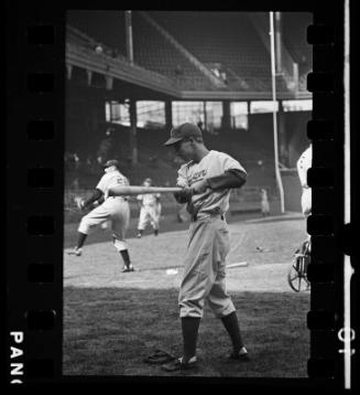 Tex Carleton and Pee Wee Reese negative, probably 1940