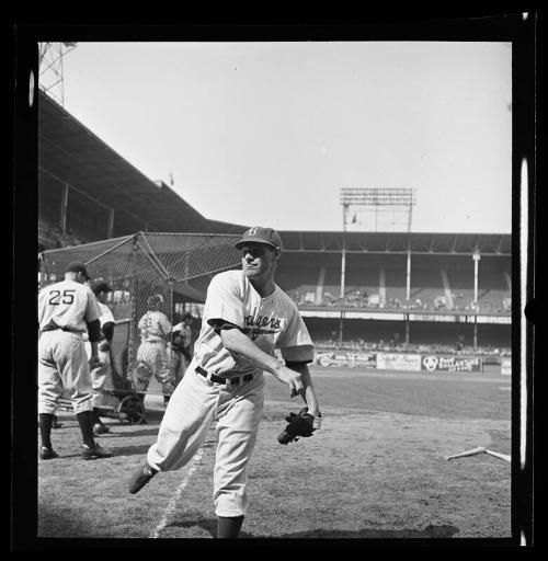 Brooklyn Dodgers negative, between 1940 and 1946