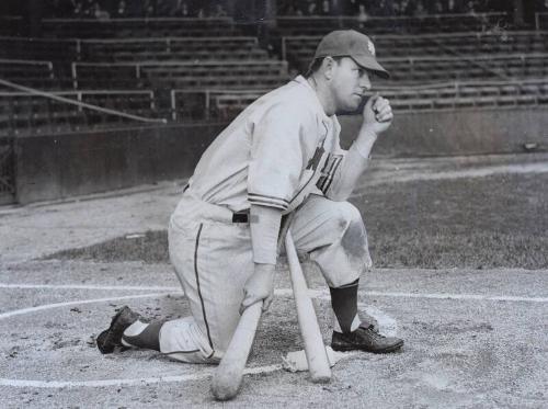 Mel Ott photograph, approximately 1948