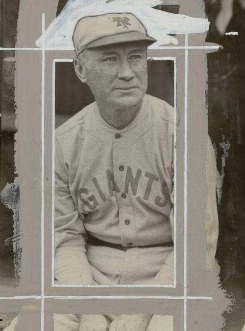 Hughie Jennings Sitting photograph, circa 1918