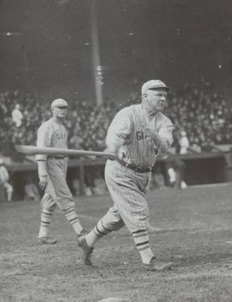 John McGraw Batting photograph, approximately 1922