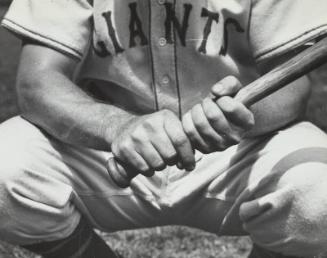 Mel Ott with Women photograph, probably 1947