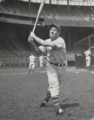 Mel Ott photograph, 1948