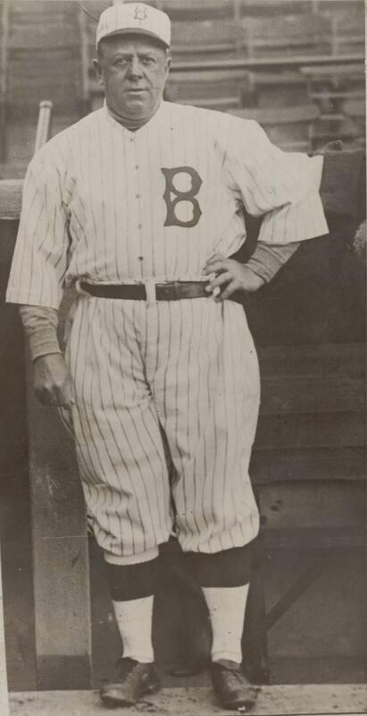 Wilbert Robinson Dugout photograph, approximately 1914