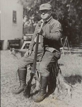 Wilbert Robinson Hunting photograph, undated