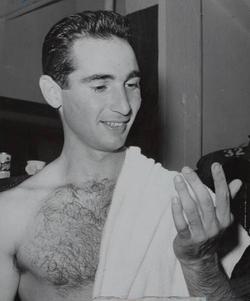 Sandy Koufax photograph, 1962 July 12