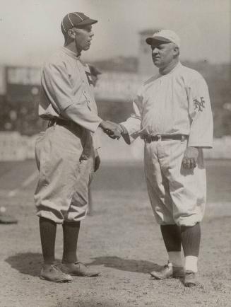 John McGraw and Jack Coombs photograph