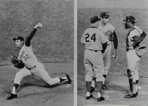 Sandy Koufax photograph, 1964 April 22