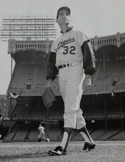 Sandy Koufax photograph, 1963 October 01