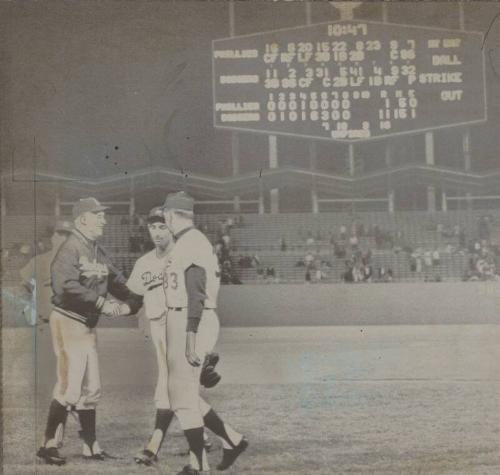 Sandy Koufax photograph, 1966 September 20