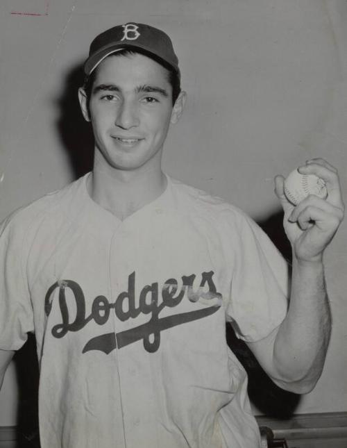 Sandy Koufax photograph, between 1955 and 1957