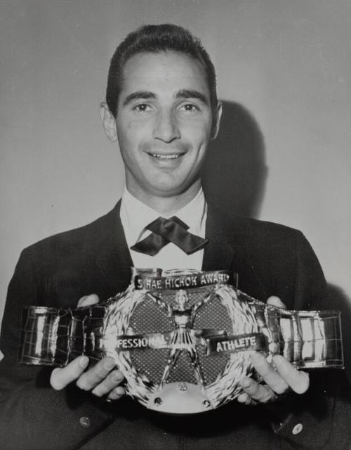 Sandy Koufax Award photograph, 1964 January 20