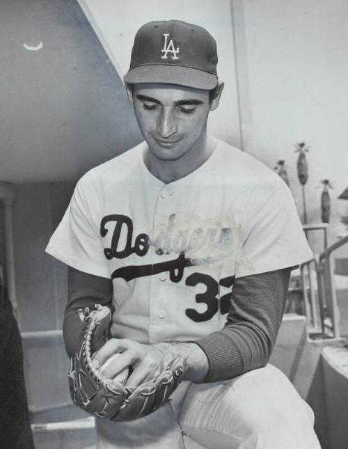 Sandy Koufax photograph, between 1958 and 1966