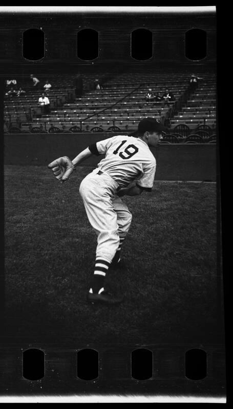 Bob Feller Pitching filmstrip, probably 1939