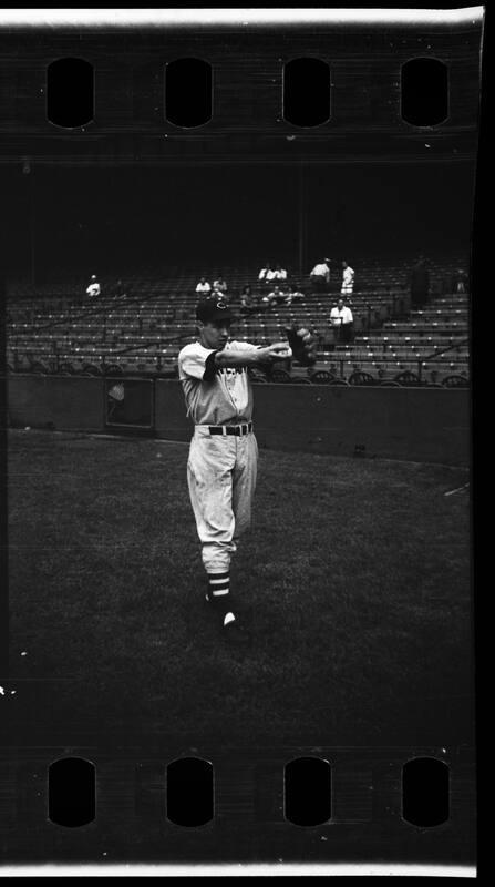 Bob Feller Pitching filmstrip, probably 1939