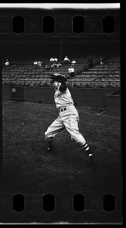 Bob Feller Pitching filmstrip, probably 1939