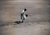 Jackie Robinson Fielding negatives, 1945 October