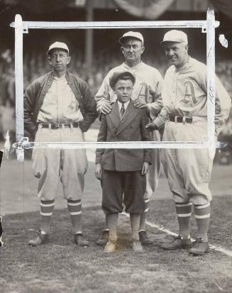 Eddie Collins and Joe Cronin photograph, between 1935 and 1947