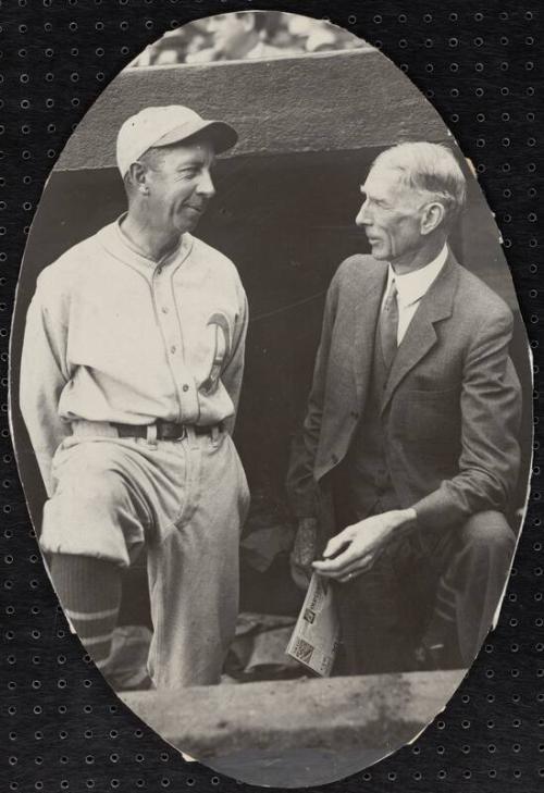 Eddie Collins, Joe McCarthy, Joe Cronin and Tom Yawkey photograph, 1947 December 10