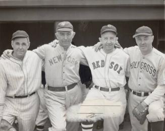 Eddie Collins, Connie Mack and Kid Gleason photograph, between 1928 and 1930