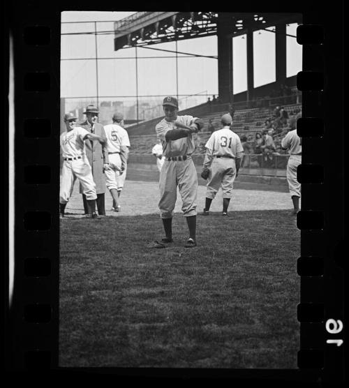 Pee Wee Reese Batting negative, between 1940 and 1942