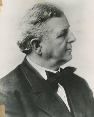 Charles Comiskey Portrait photograph, undated