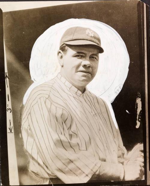 Babe Ruth Portrait photograph, 1927