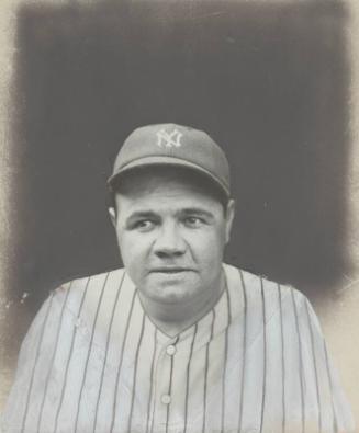 Babe Ruth Portrait photograph, between 1920 and 1934