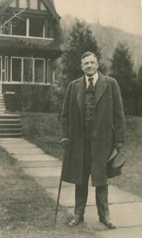 Christy Mathewson photograph, circa 1925