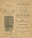 Cleveland Blues versus Boston Beaneaters scorecard, 1884 May 03