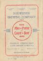 New York Giants versus Brooklyn Bridegrooms scorecard, 1897 May 07