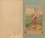 Pittsburgh Pirates versus Brooklyn Grays scorecard, 1886 August 01