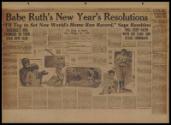 Babe Ruth scrapbook Volume 08 Part 01, 1926