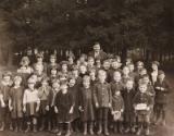 Babe Ruth with Children From St. Ann's Home photograph, 1926 December 07