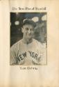 Lou Gehrig 'Iron Man' commemorative album, 1936