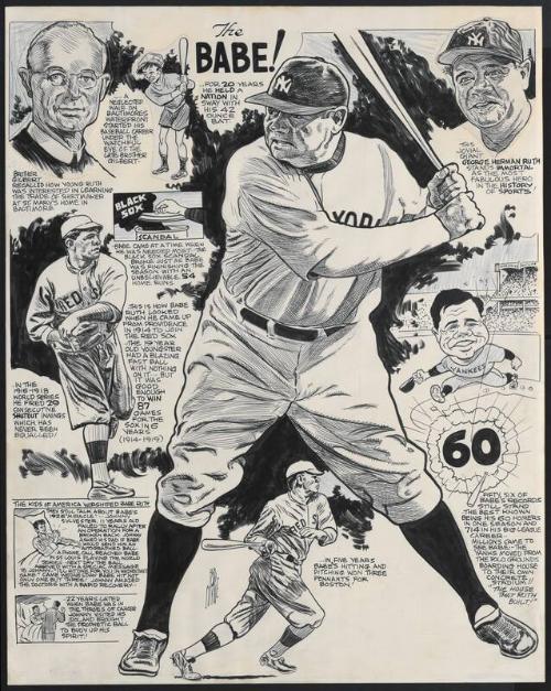 The Babe cartoon, 1960 January 17