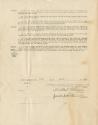 Joe McGinnity Brooklyn National League Baseball Club contract, 1926 April 13