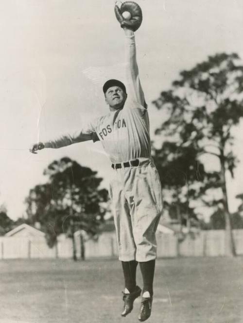 Jimmie Foxx Fielding photograph, 1936